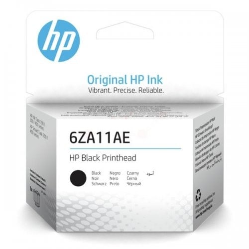 Hewlett-Packard 6ZA11AE Printhead Black-Originalios kasetės Hewlett-Packard-Originalios