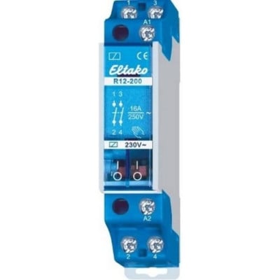 Ecost prekė po grąžinimo Eltako R12-200-230V Switching Relay, Rated Voltage: 230V, Switching