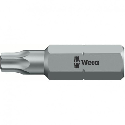 Atsuktuvo antgalis TORX WERA 867/1Z, 1vnt. TX 25x25mm Atsuktuvai