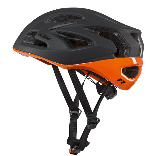 Šalmas KTM Factory Team 53-58cm M (juoda/oranžinė) Šalmai