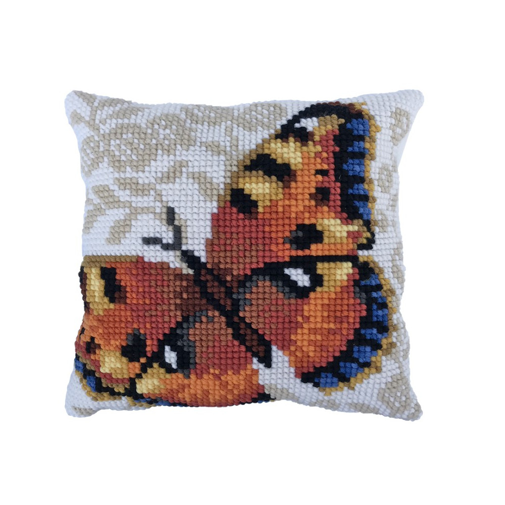 Siuvinėjimo rinkinys UMBER BUTTERFLY 40x40 Ugdymo ir kūrybos priemonės