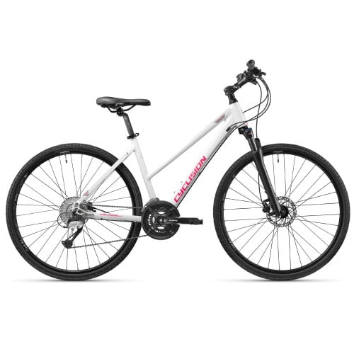 Cyclision Zodya 3 16G 28" dydis 17" (43cm) (balta) Kalnų (MTB)