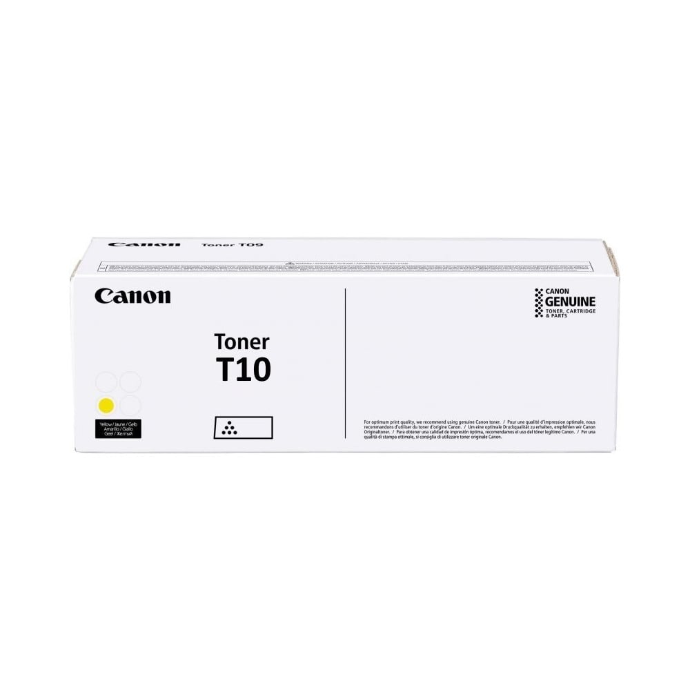 Canon T10 (4563C001) Lazerinė kasetė, Geltona Originalios spausdintuvų kasetės