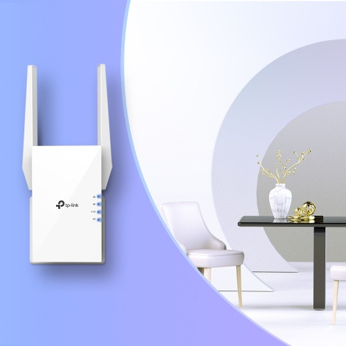 TP-Link RE505X Wi-Fi Tinklo kartotuvas 10, 100, 1000 Mbit/s, Balta Tinklo įranga