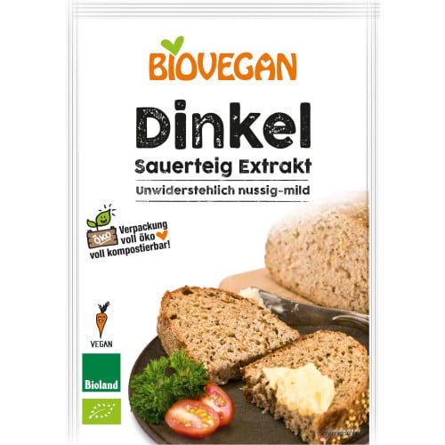 Veganiškas speltos raugo ekstraktas BIOVEGAN, 30 g, LT-EKO-001 Užkandžiai