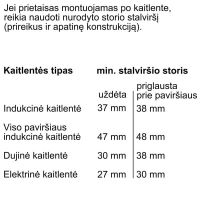 Orkaitė Bosch HBG7221B1 Įmontuojama virtuvės technika