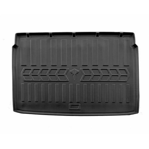 Guminis bagažinės kilimėlis PEUGEOT 2008 II 2019+ (upper trunk) black /6016211 Guminiai