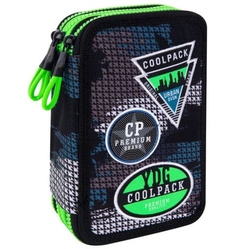 Forminis penalas su priedais CoolPack Jumper 3 Grey Kuprinės, penalai, priedai